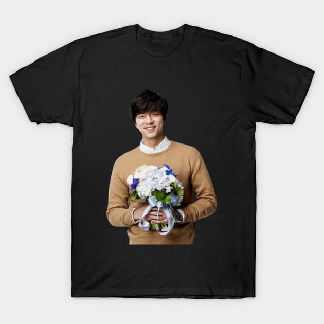 Gong Yoo - V38 T-Shirt by kazumi